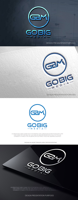 Diseño de Logo por zebronicgraphic para GoBig Media GmbH | Diseño: #36609205