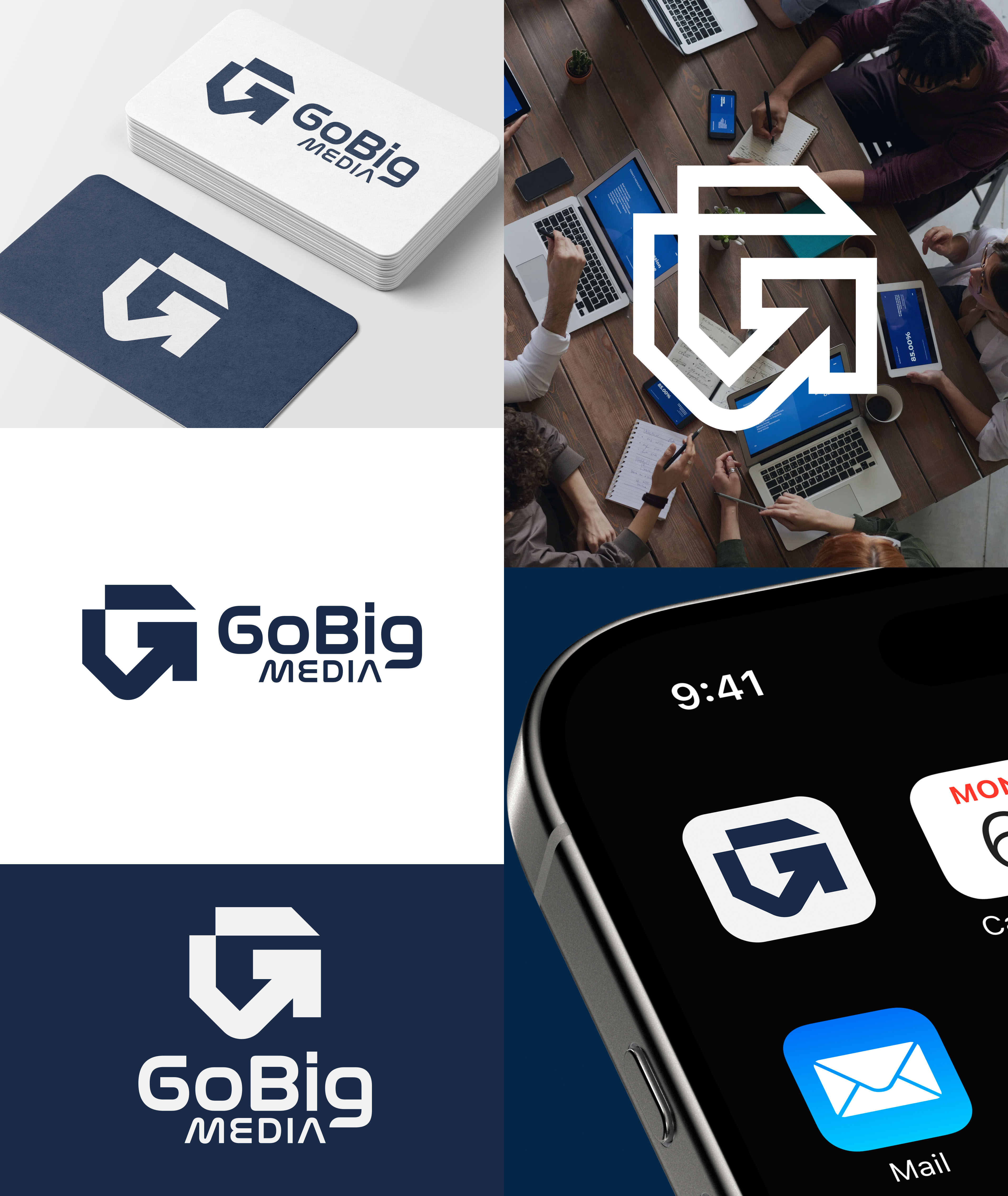 Diseño de Logo por aexoagency para GoBig Media GmbH | Diseño #36605352