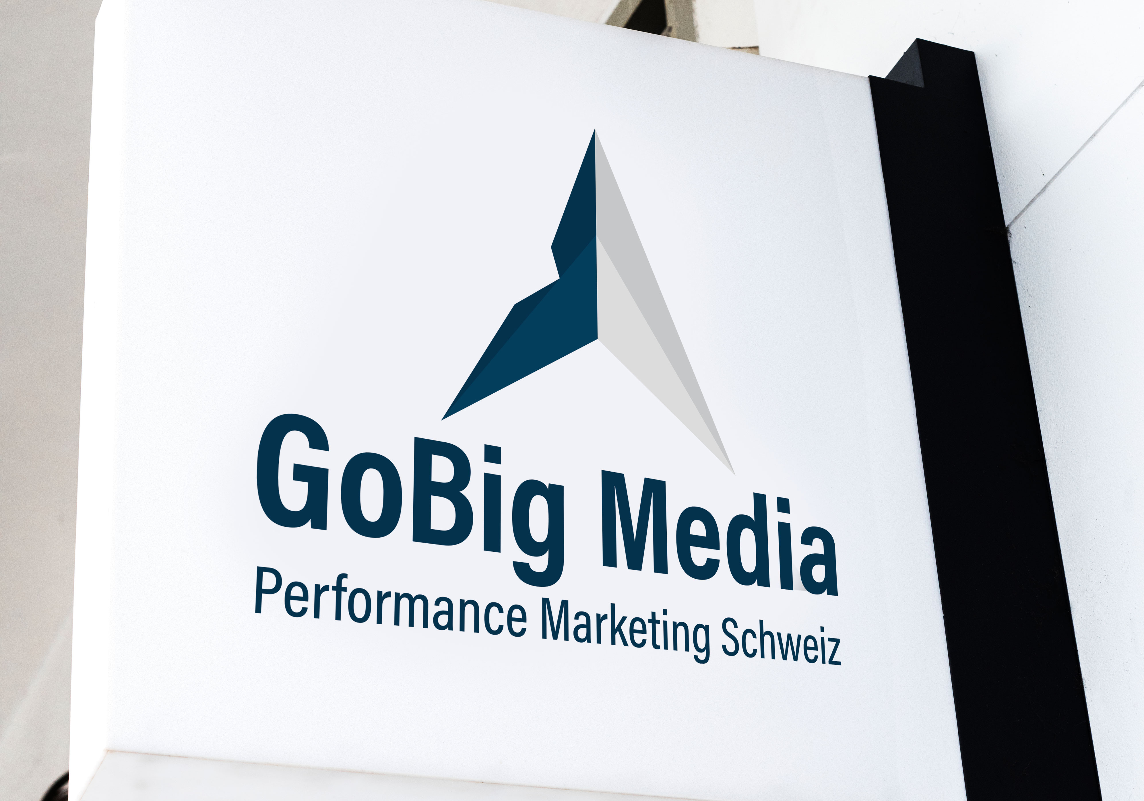 Logo Design by Stick No Bulls for GoBig Media GmbH | Design #36604615