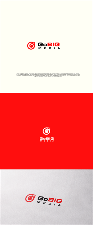 Logo Design by saifysyed Studio for GoBig Media GmbH | Design: #36632183