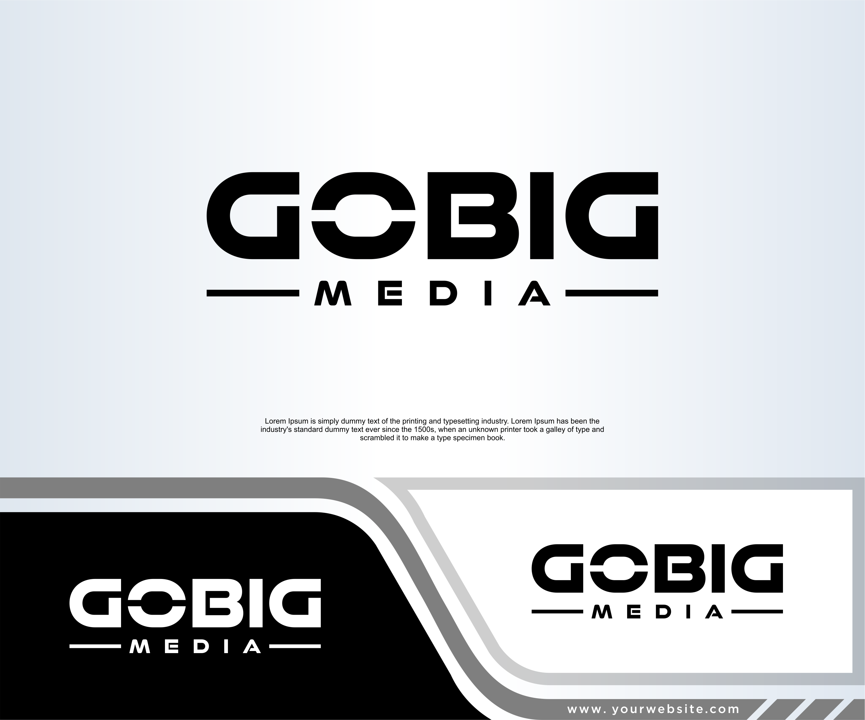 Diseño de Logo por dobleh_creative para GoBig Media GmbH | Diseño #36606501
