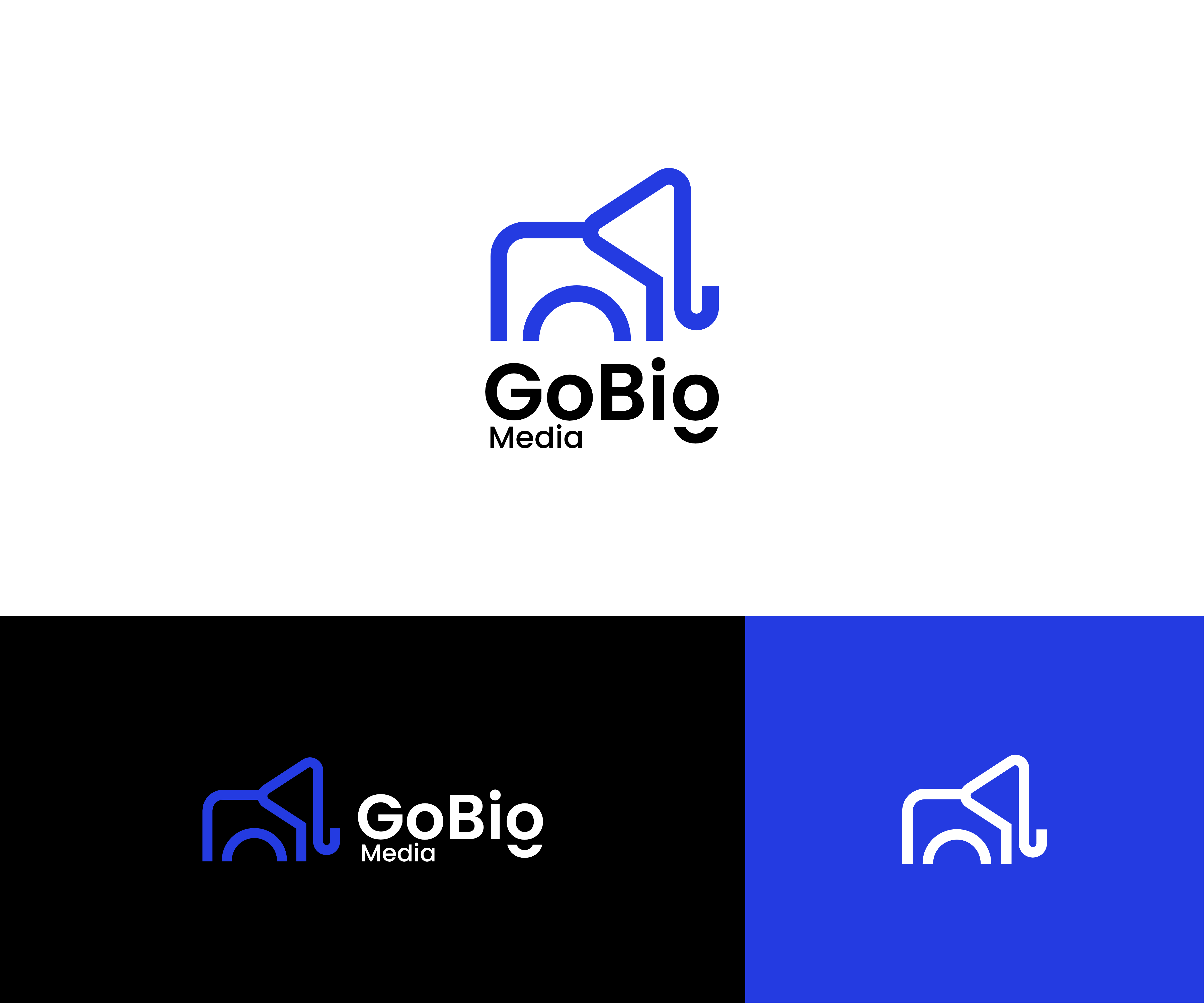 Diseño de Logo por soriyeee para GoBig Media GmbH | Diseño #36614050