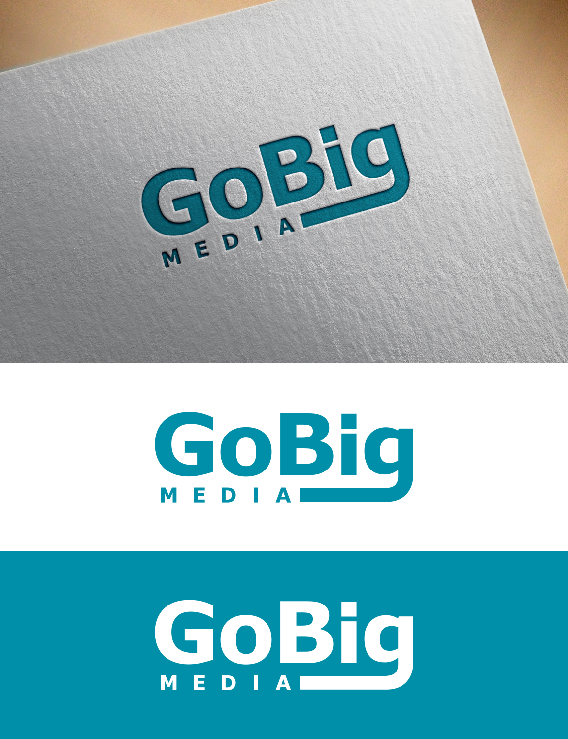 Diseño de Logo por robbyart0809 para GoBig Media GmbH | Diseño #36605390