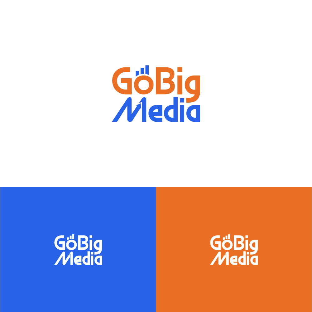 Diseño de Logo por AlphabetZero.co.uk para GoBig Media GmbH | Diseño #36621966