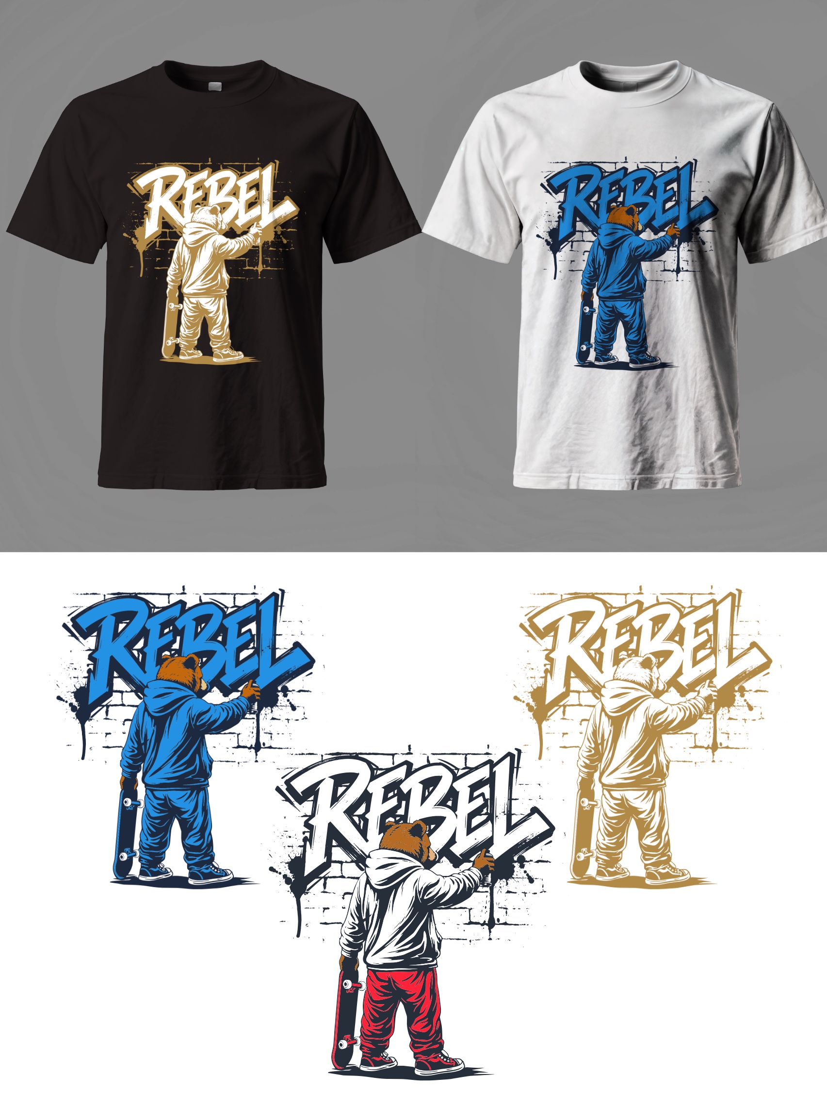 T-Shirt-Design von Musti.dsgn für dieses Projekt | Design #36608546