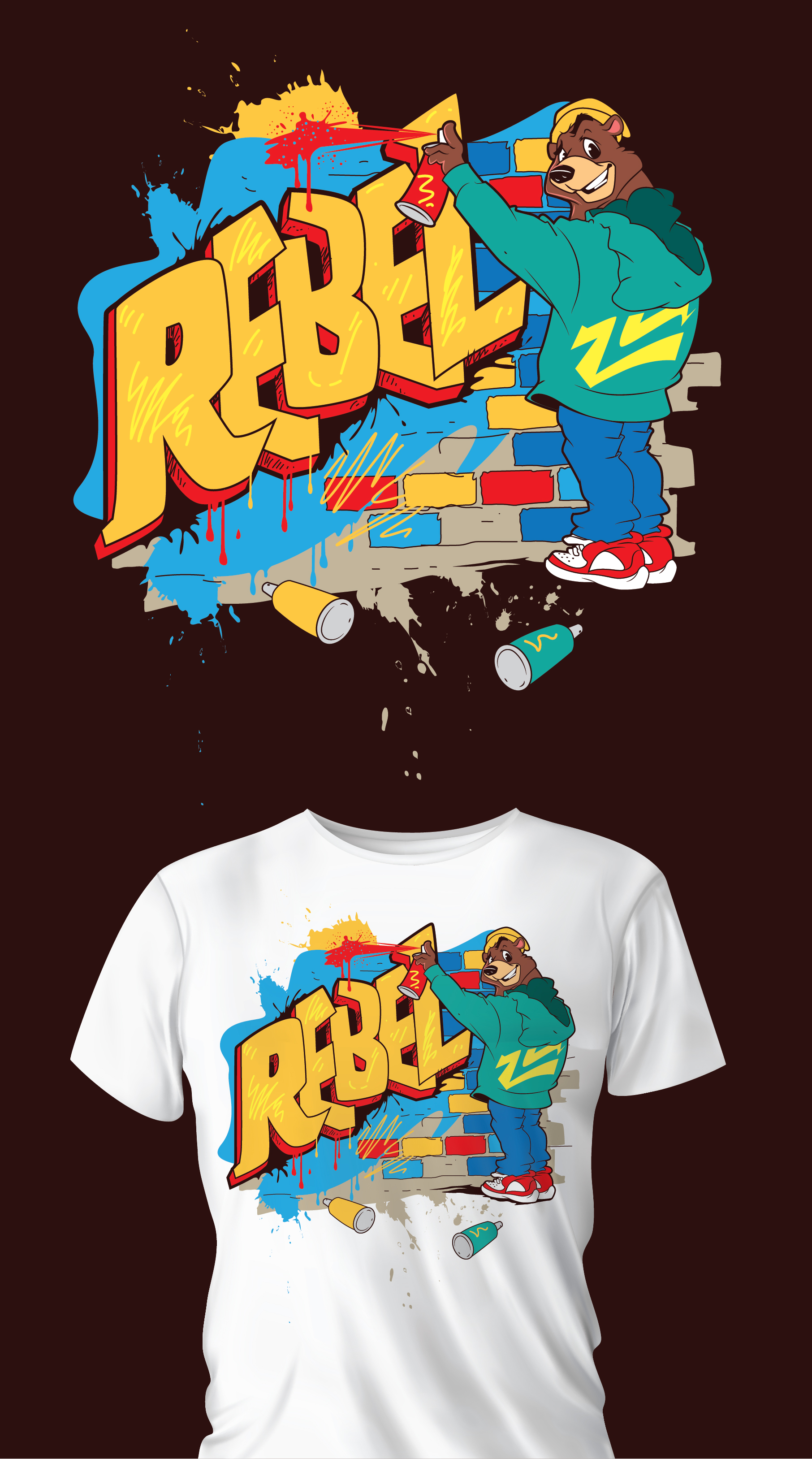 T-shirt Design by ally designs for this project | Design #36609192