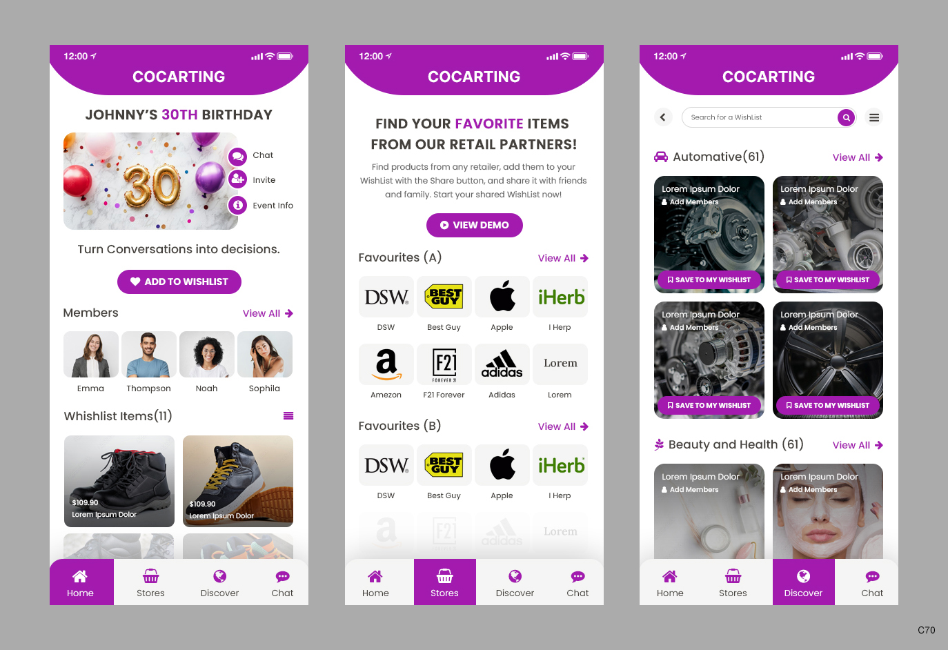 Diseño de aplicación (App) por pb para este proyecto | Diseño #36615073
