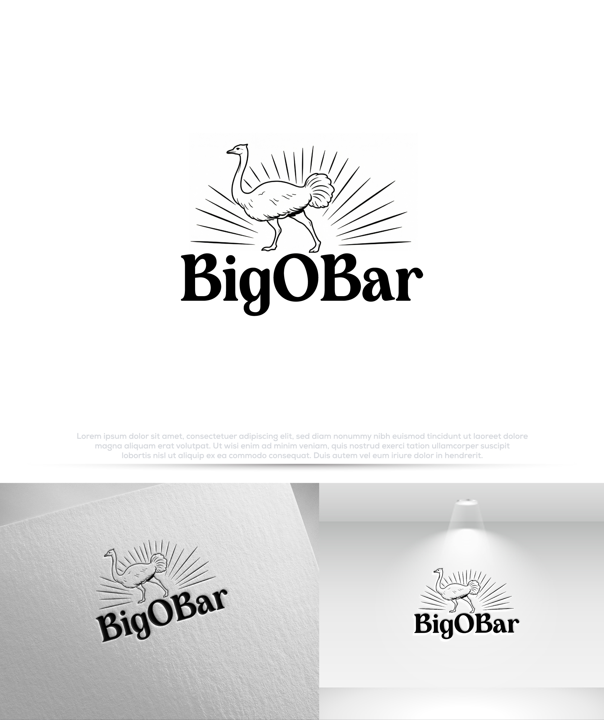 Design de Logo par Pilot_DesignR™ pour Big O Bar | Design #36613087