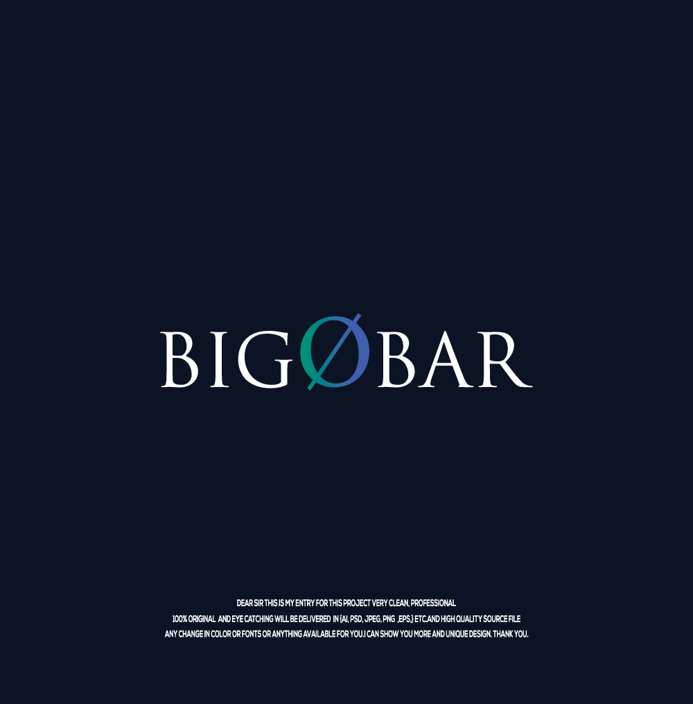 Design de Logo par Hossainlogo324 pour Big O Bar | Design #36634168