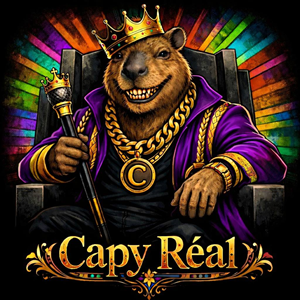 Streetwear Design with Majestic Capybara