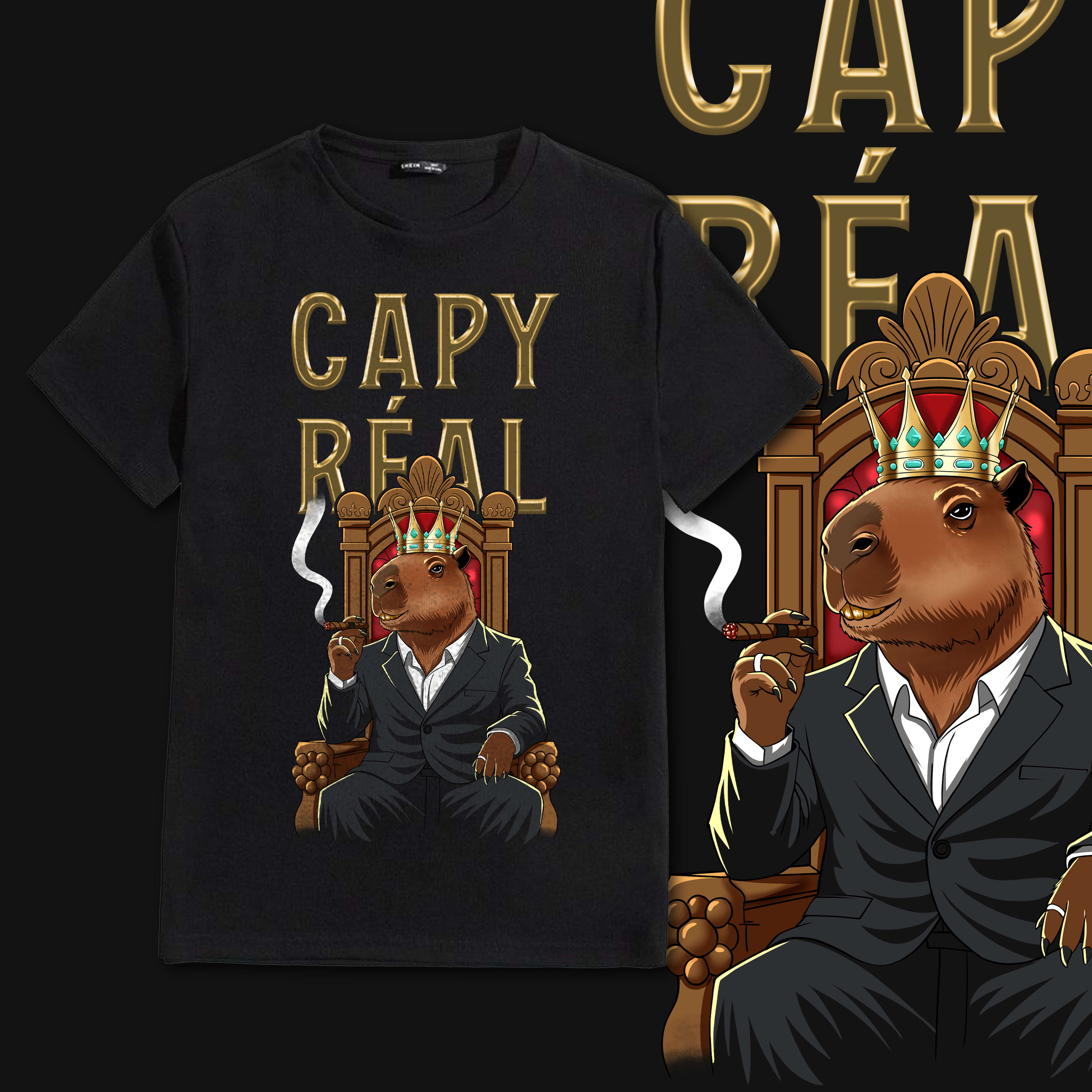 T-shirt Design by Fortunate Studio for this project | Design #36612247