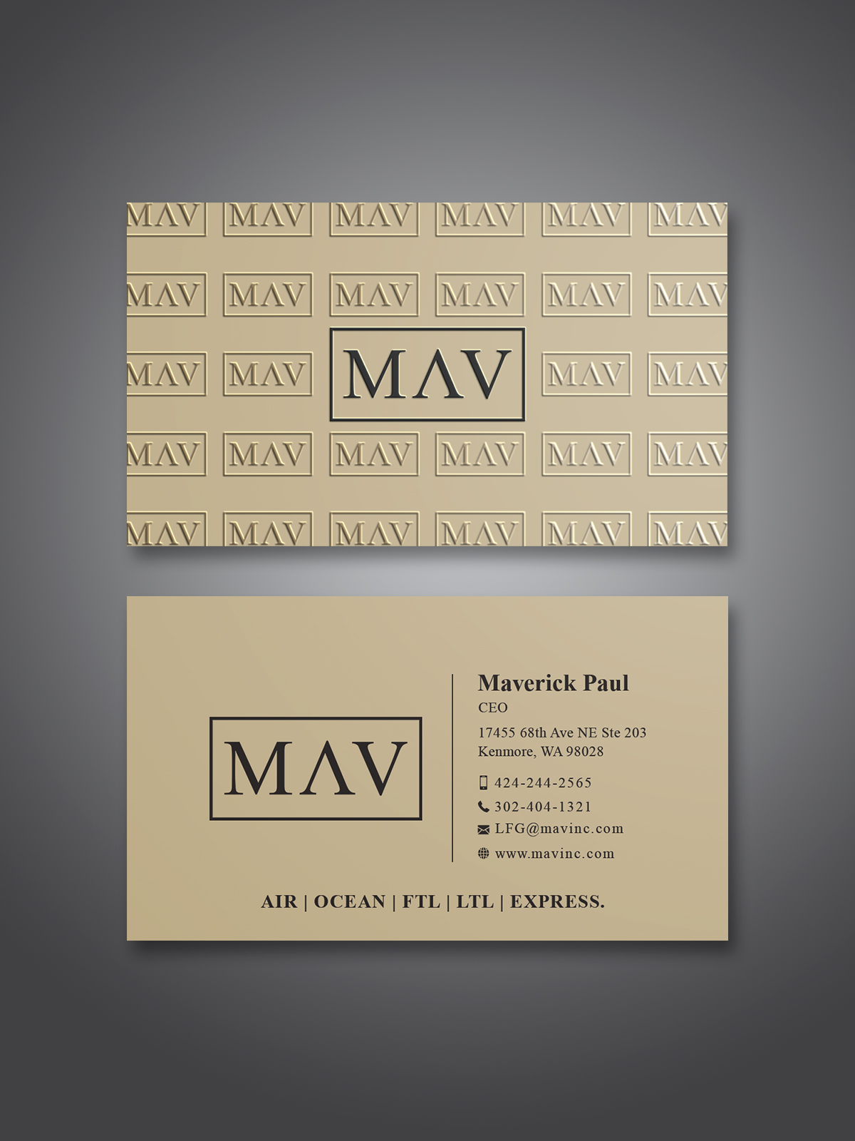 Diseño de Tarjeta de Presentación por Creative Moon Design para este proyecto | Diseño #36620979