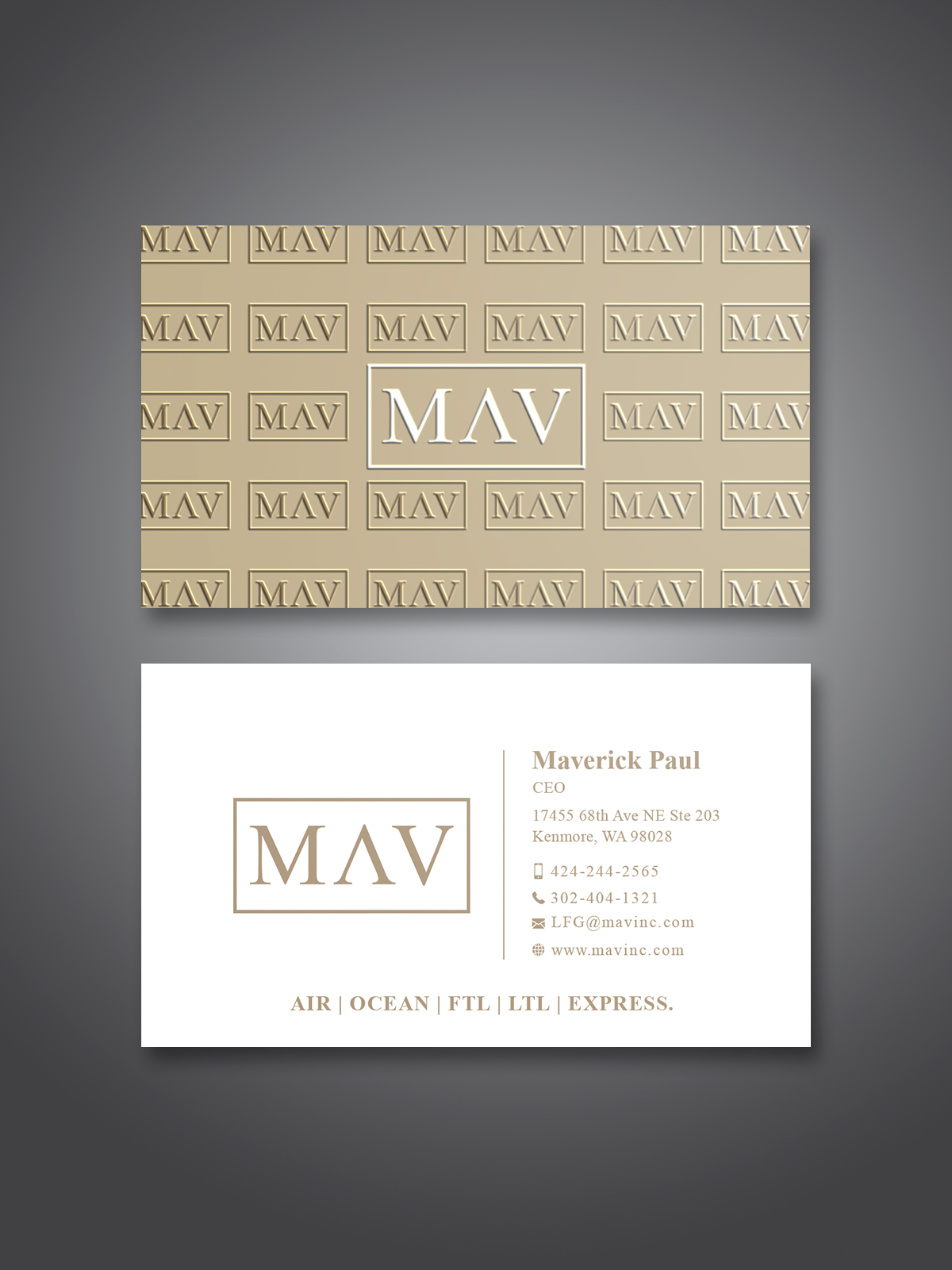 Diseño de Tarjeta de Presentación por Creative Moon Design para este proyecto | Diseño #36620980