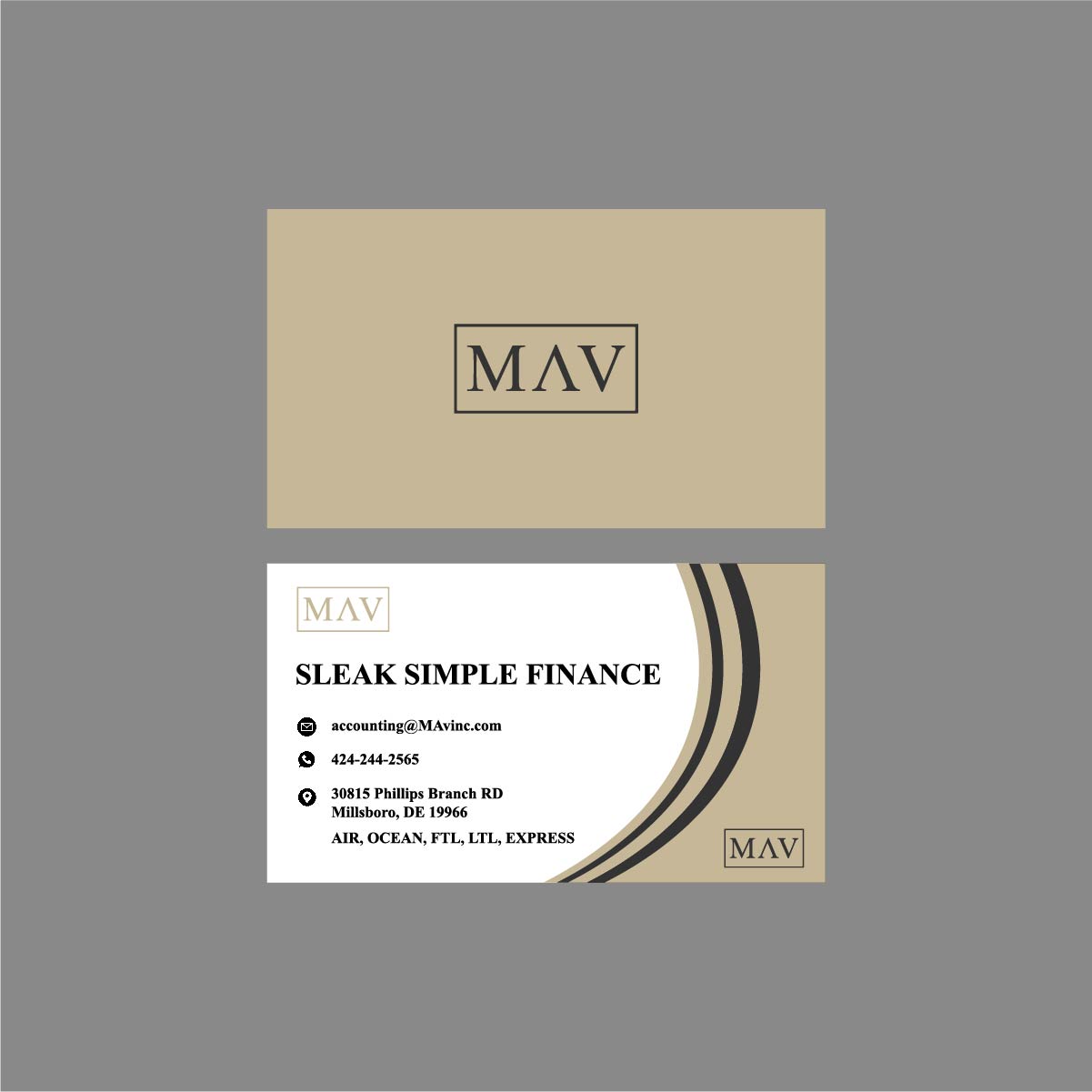 Business Card Design by Loknath for this project | Design #36619620