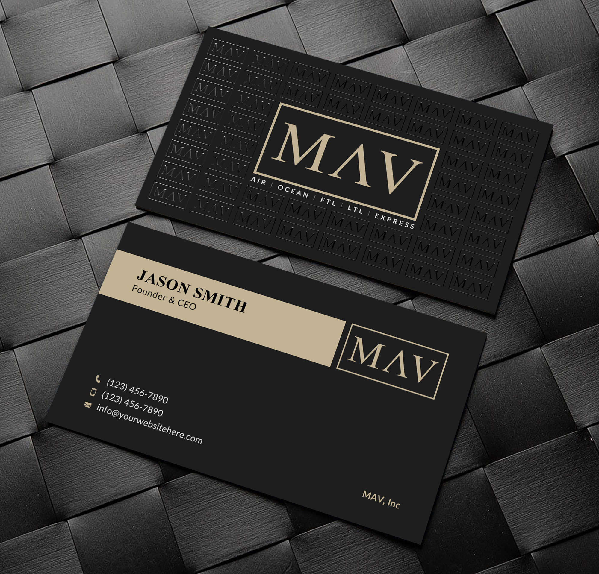 Business Card Design by Sun Moon Graphic Designer for this project | Design #36617185