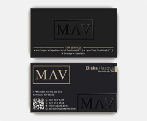 Business Card Design by DesignerShahadat for this project | Design: #36616789