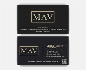 Business Card Design by DesignerShahadat for this project | Design: #36616790