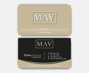 Business Card Design by DesignerShahadat for this project | Design: #36616897