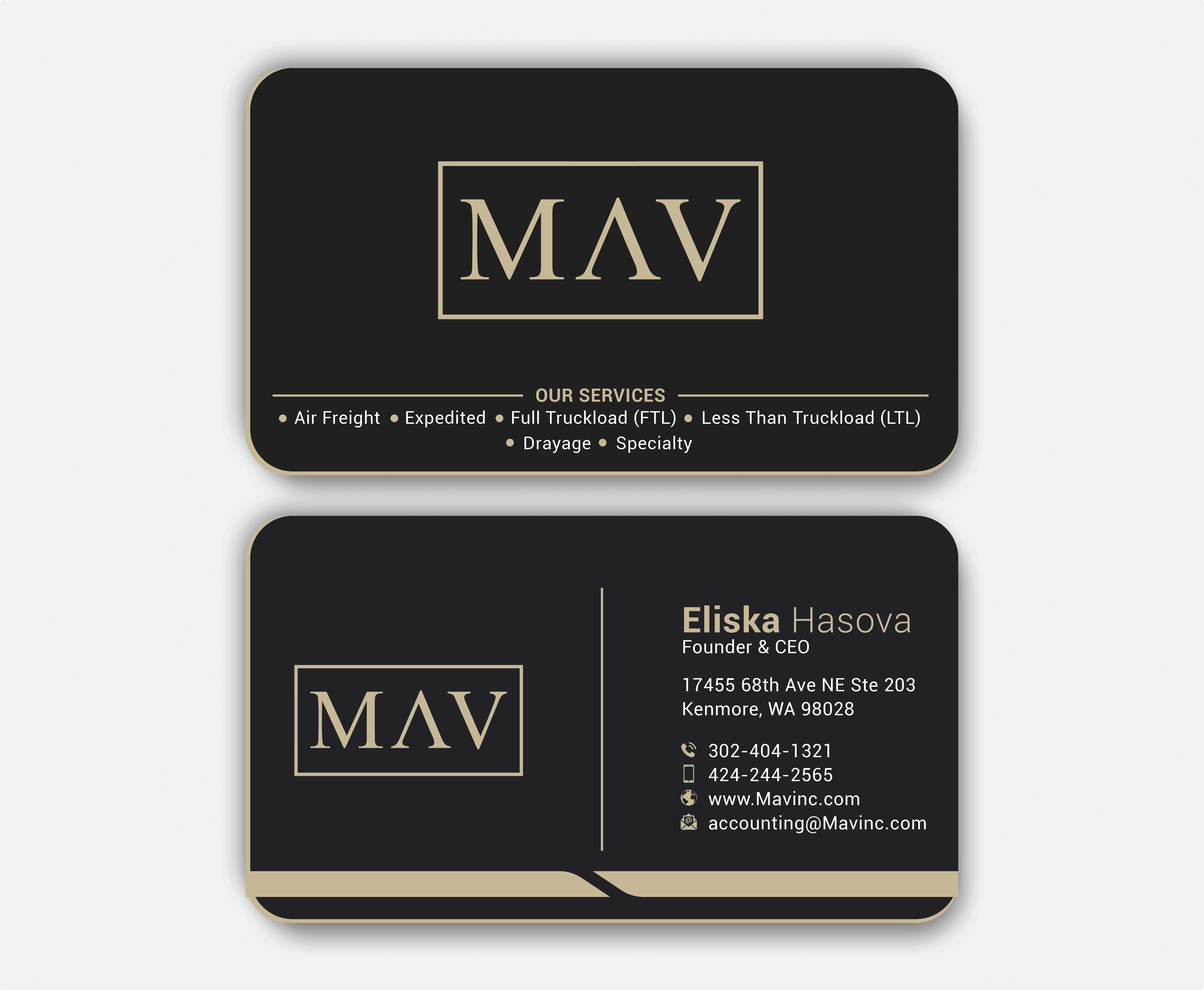 Business Card Design by DesignerShahadat for this project | Design #36616898