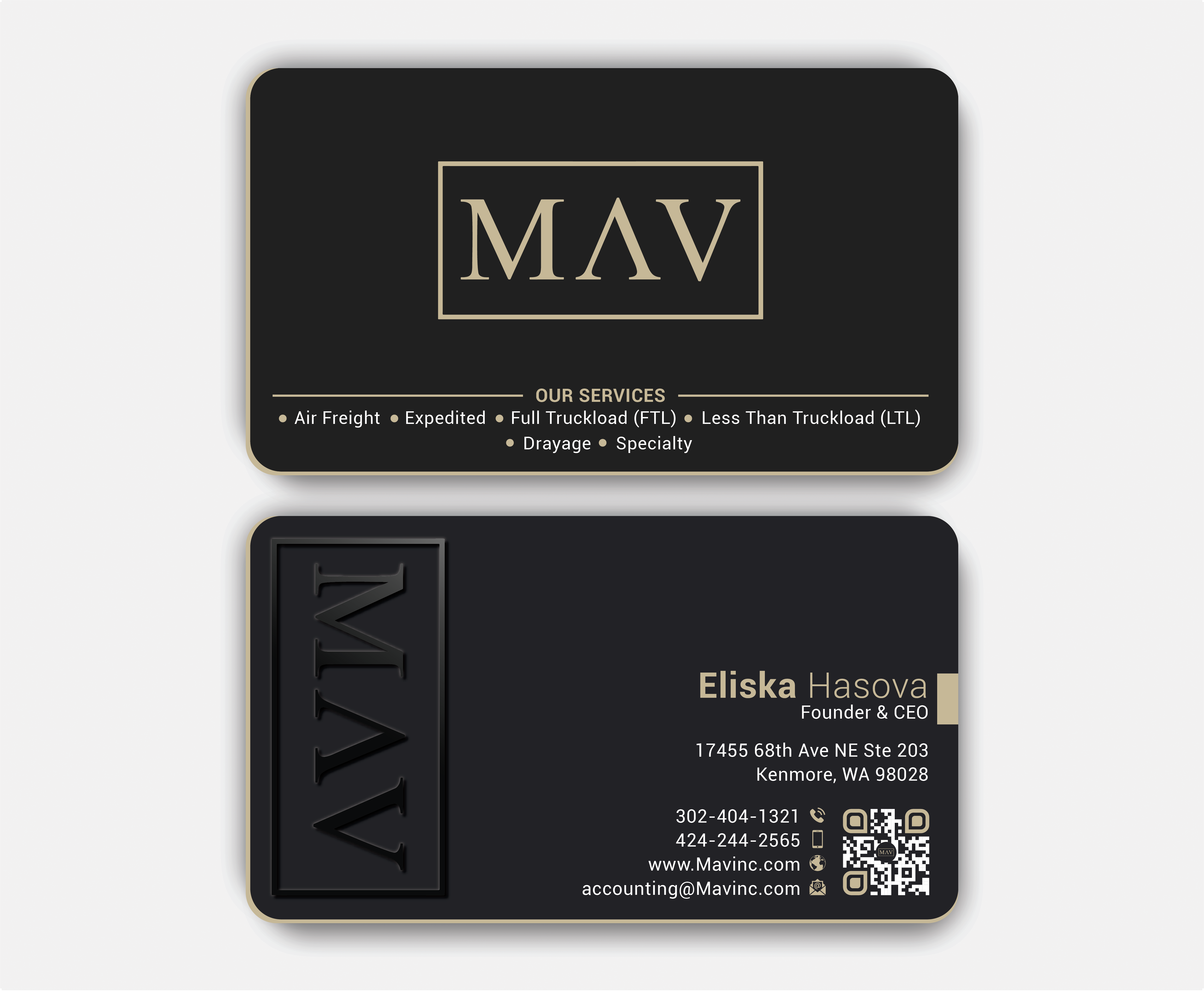 Business Card Design by DesignerShahadat for this project | Design #36616899