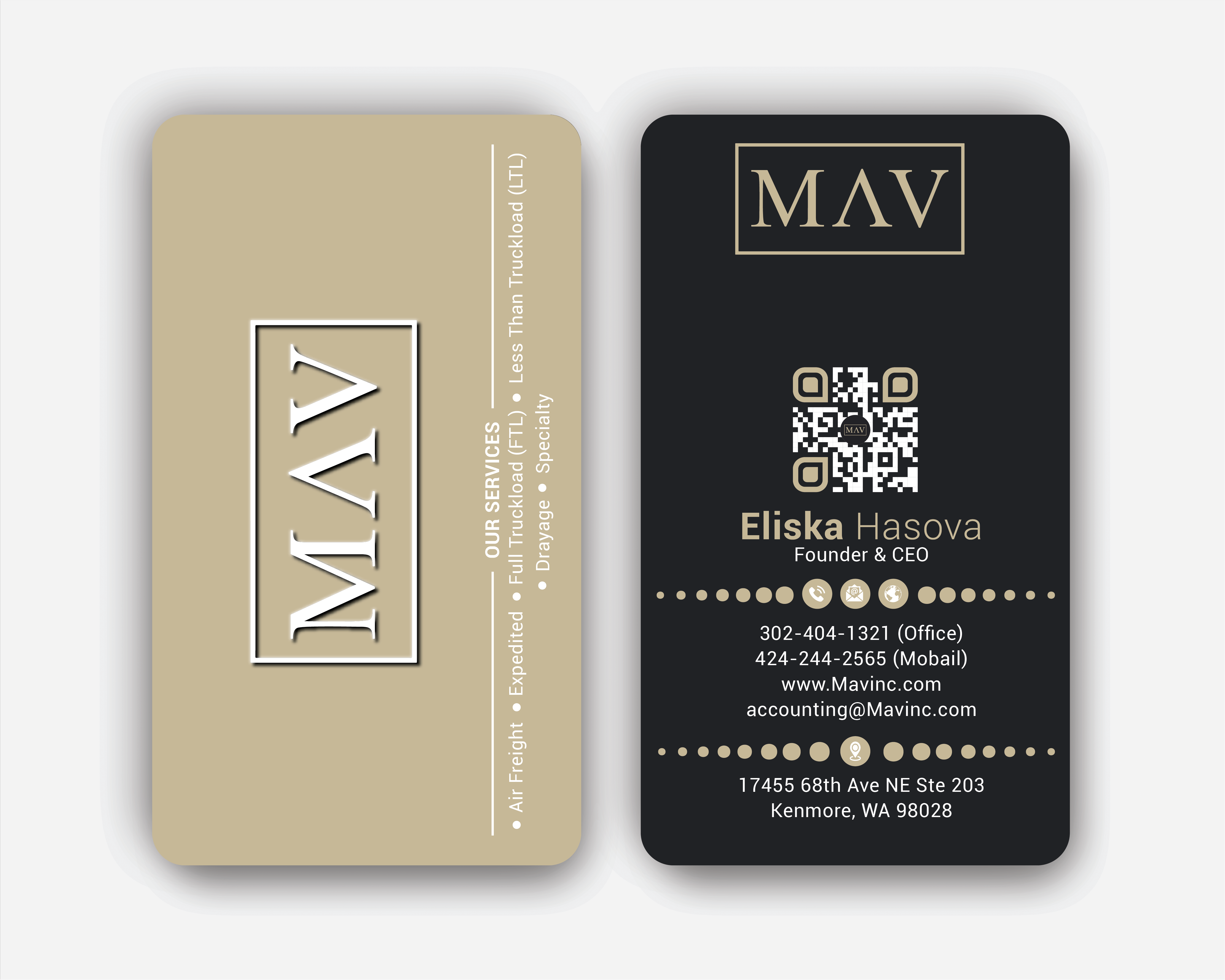 Business Card Design by DesignerShahadat for this project | Design #36616903