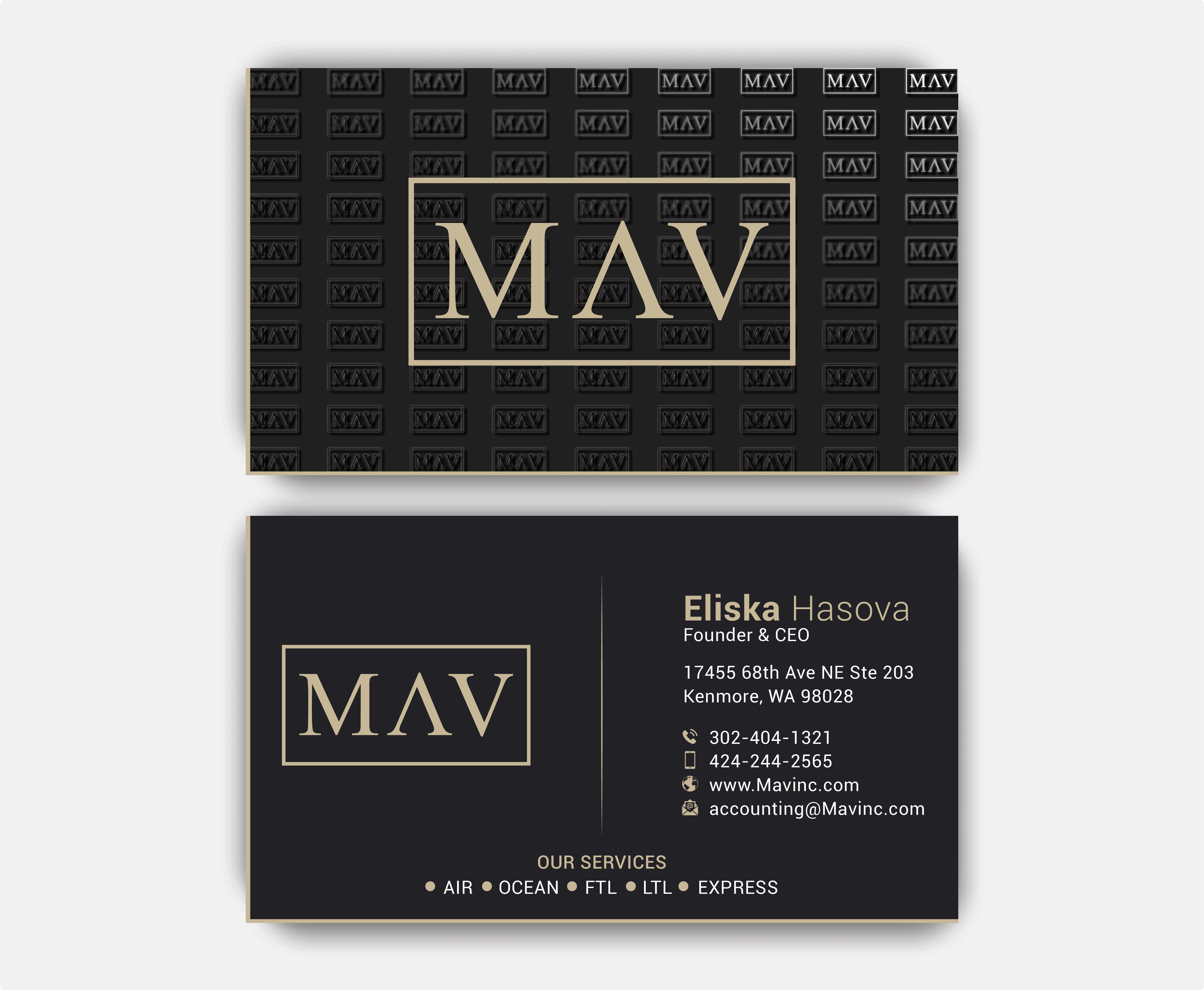 Business Card Design by DesignerShahadat for this project | Design #36618604