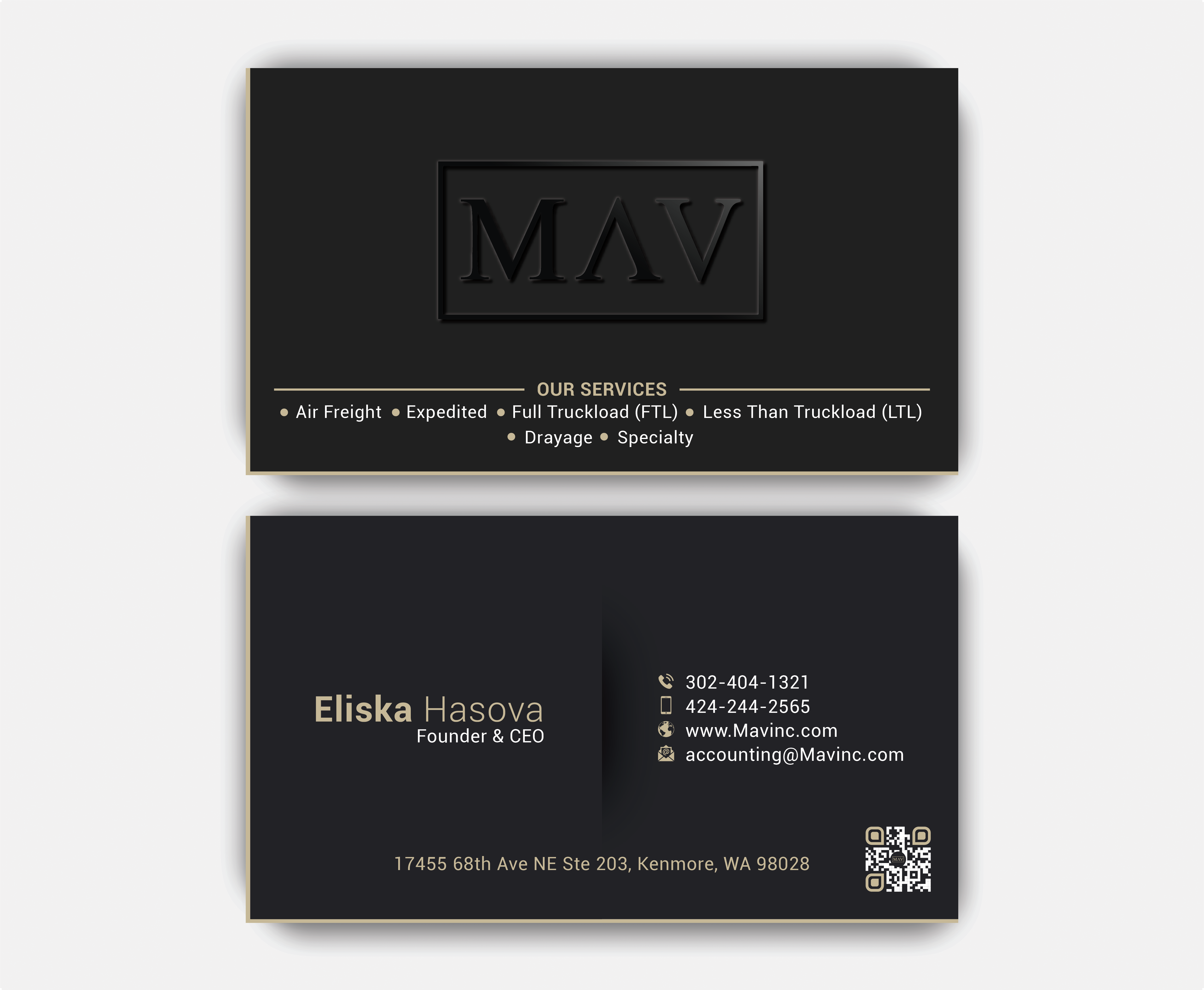 Business Card Design by DesignerShahadat for this project | Design #36618753
