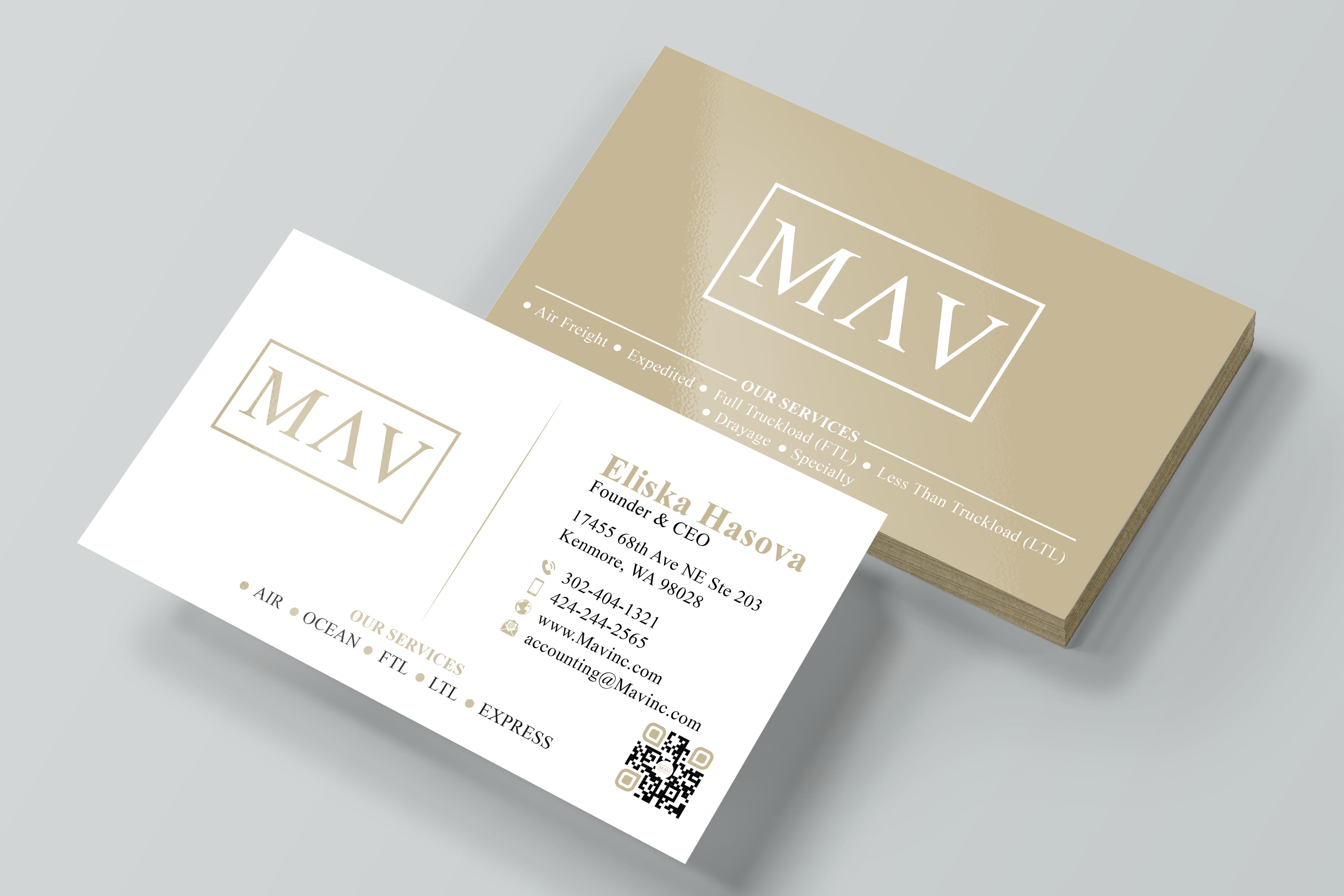 Diseño de Tarjeta de Presentación por DesignerShahadat para este proyecto | Diseño #36622845