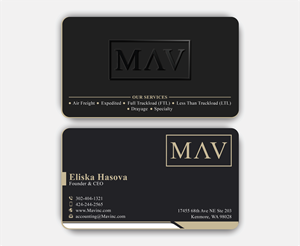 Business Card Design by DesignerShahadat for this project | Design: #36623104