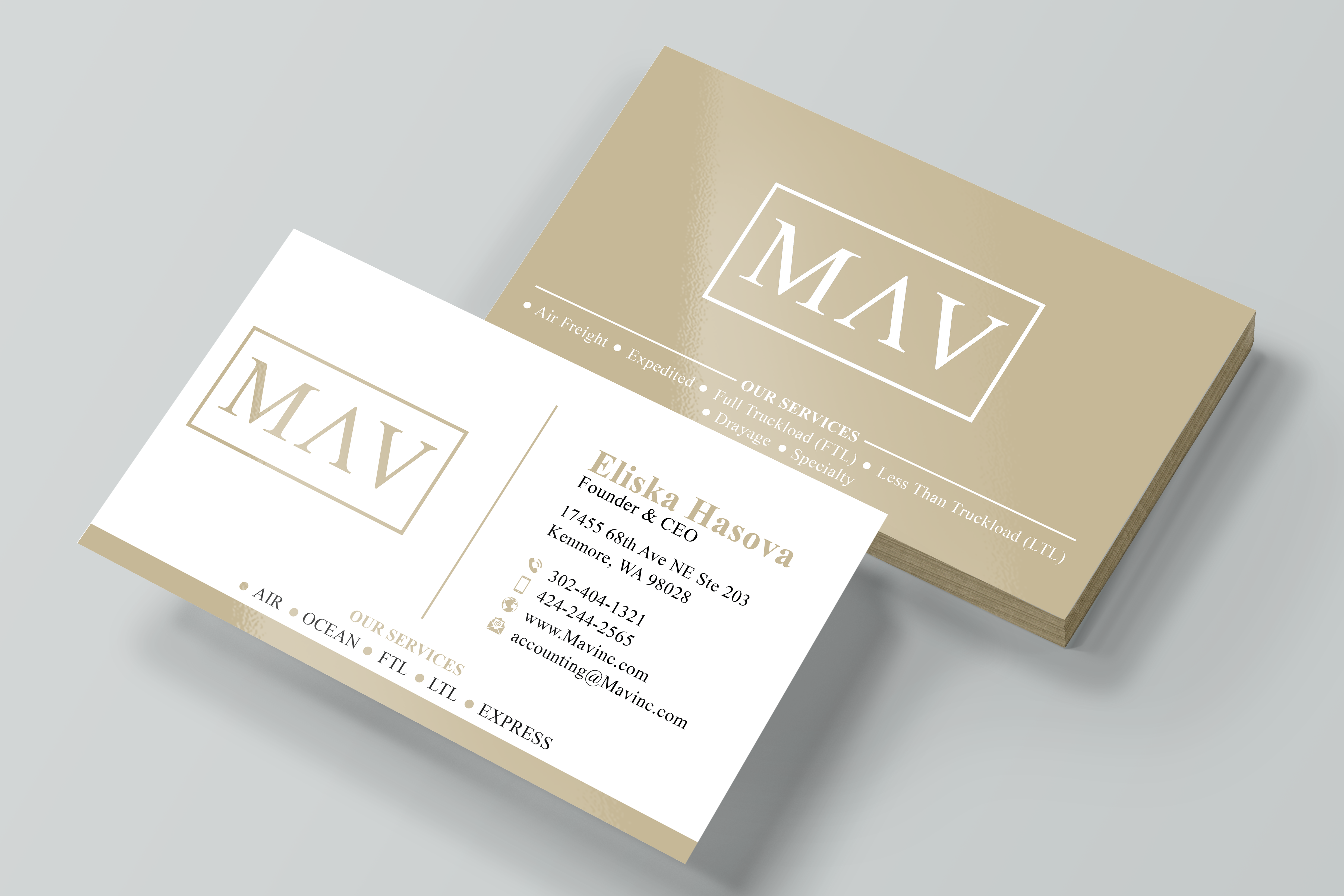 Business Card Design by DesignerShahadat for this project | Design #36626872