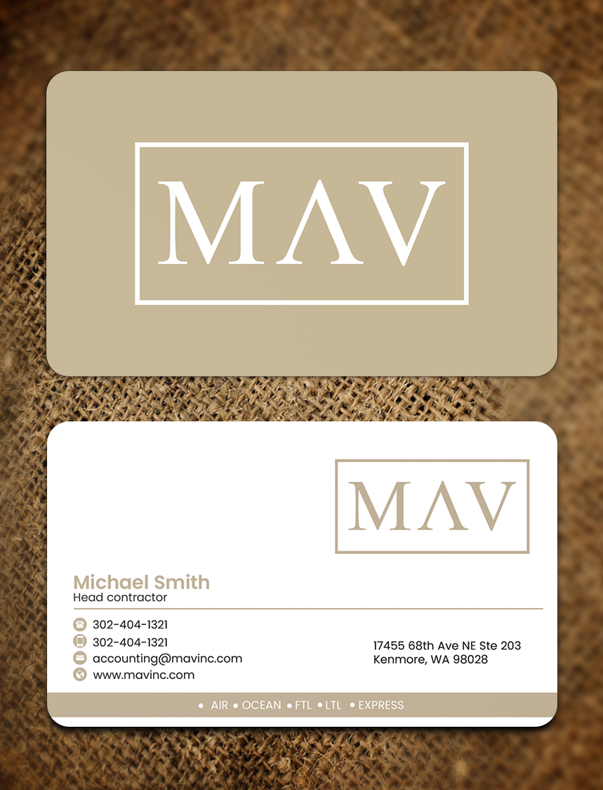 Business Card Design by Innovative Graphix for this project | Design #36617689
