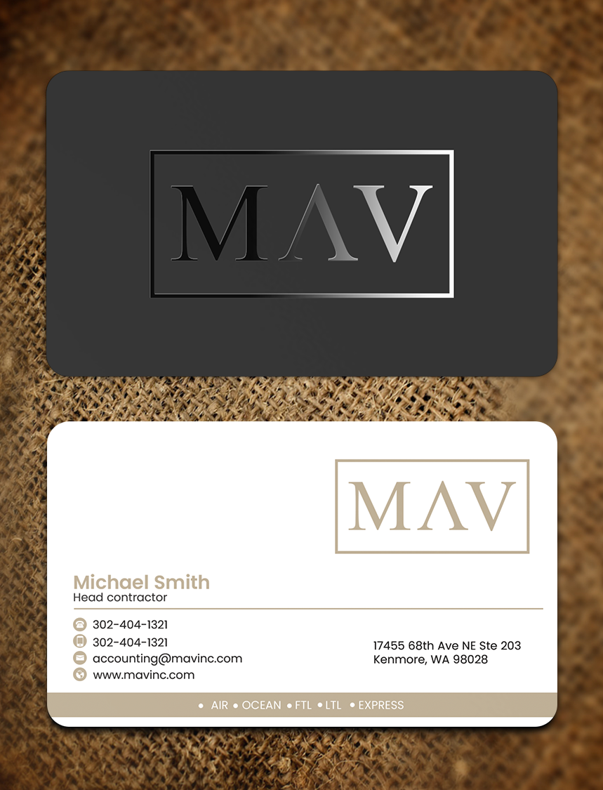 Business Card Design by Innovative Graphix for this project | Design #36617690