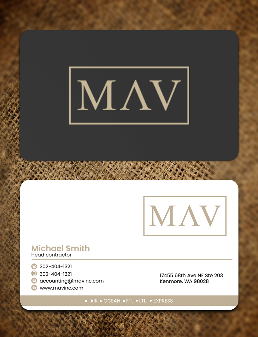 Business Card Design by Innovative Graphix for this project | Design #36617691