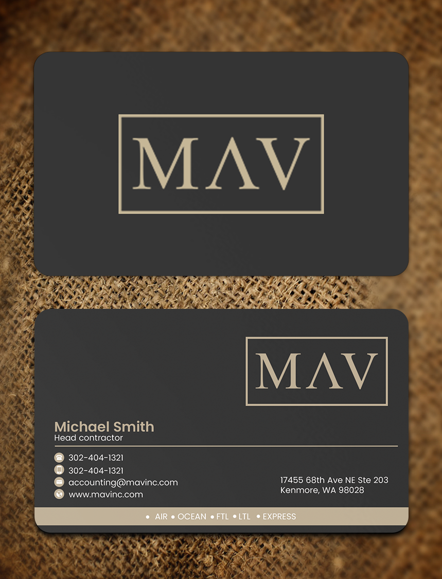 Business Card Design by Innovative Graphix for this project | Design #36617704