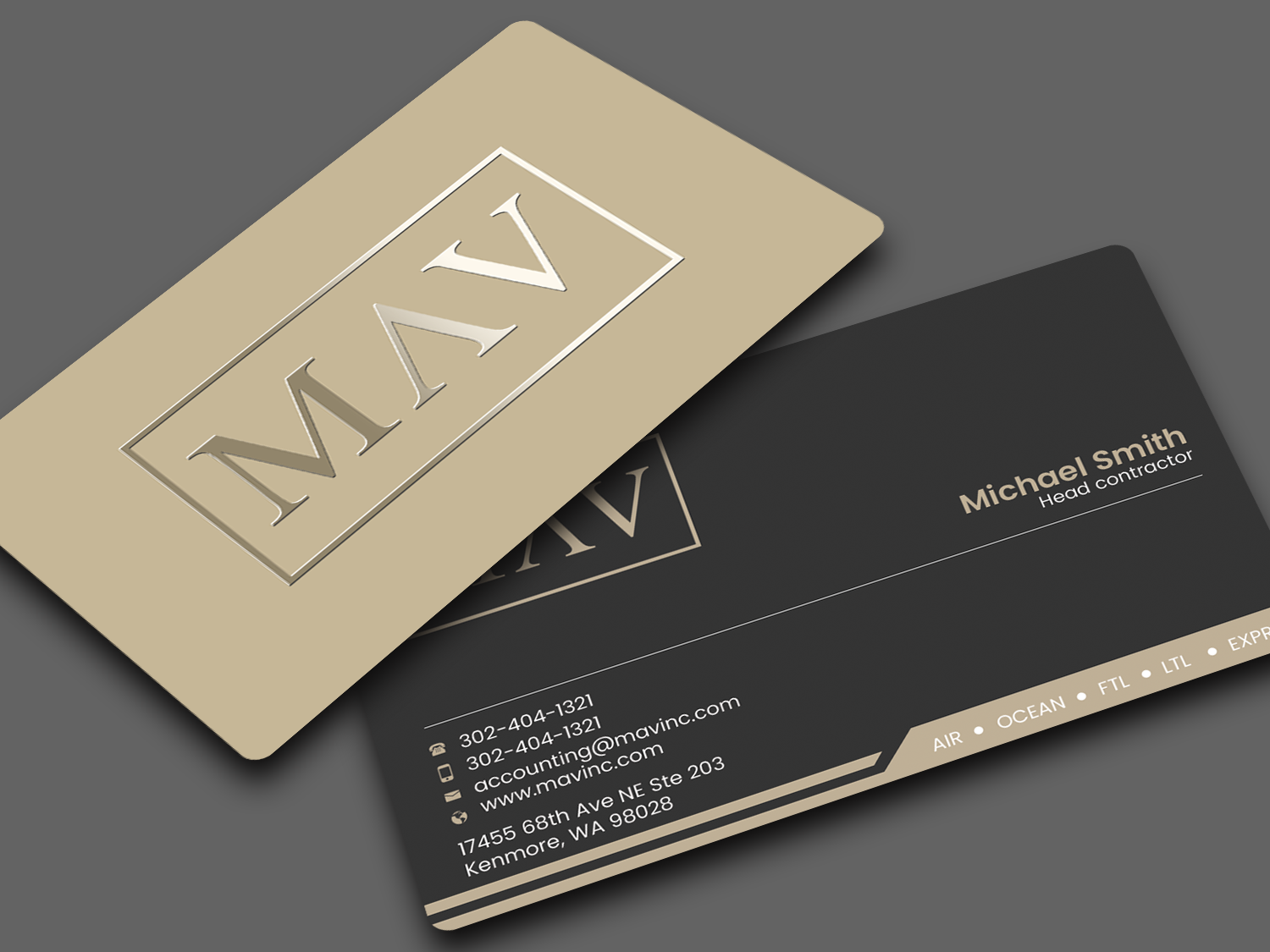 Business Card Design by Innovative Graphix for this project | Design #36617714