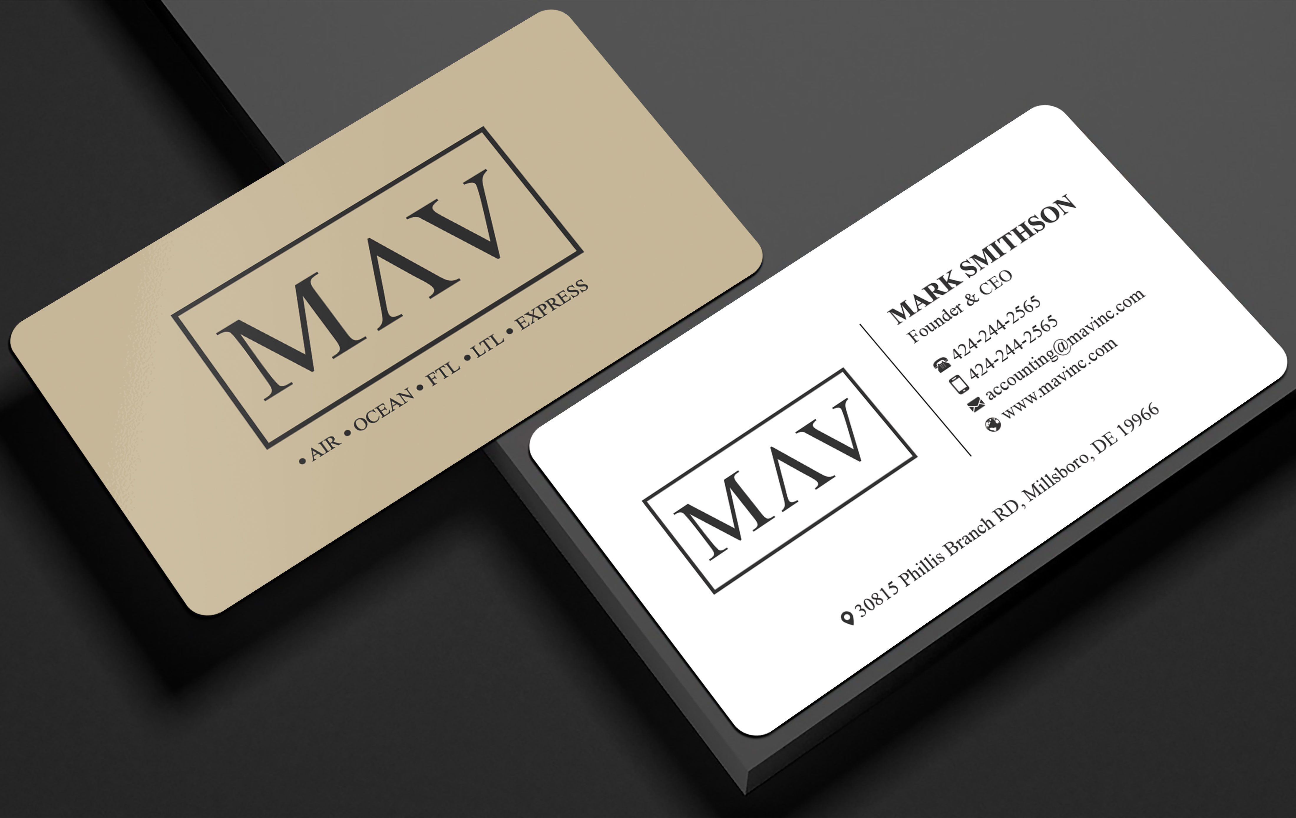 Business Card Design by Sabbir_2025 for this project | Design #36616780