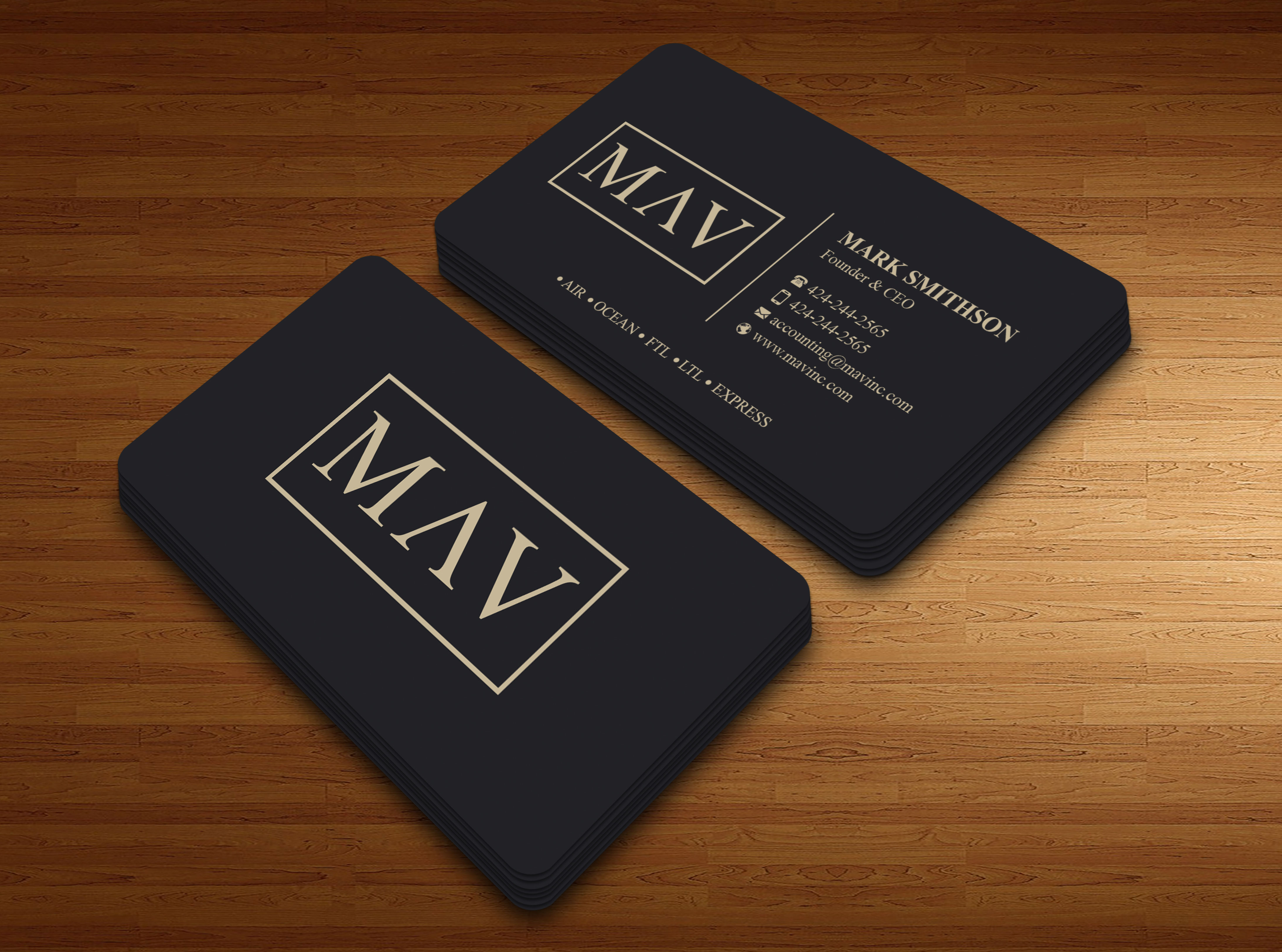 Business Card Design by Sabbir_2025 for this project | Design #36626516
