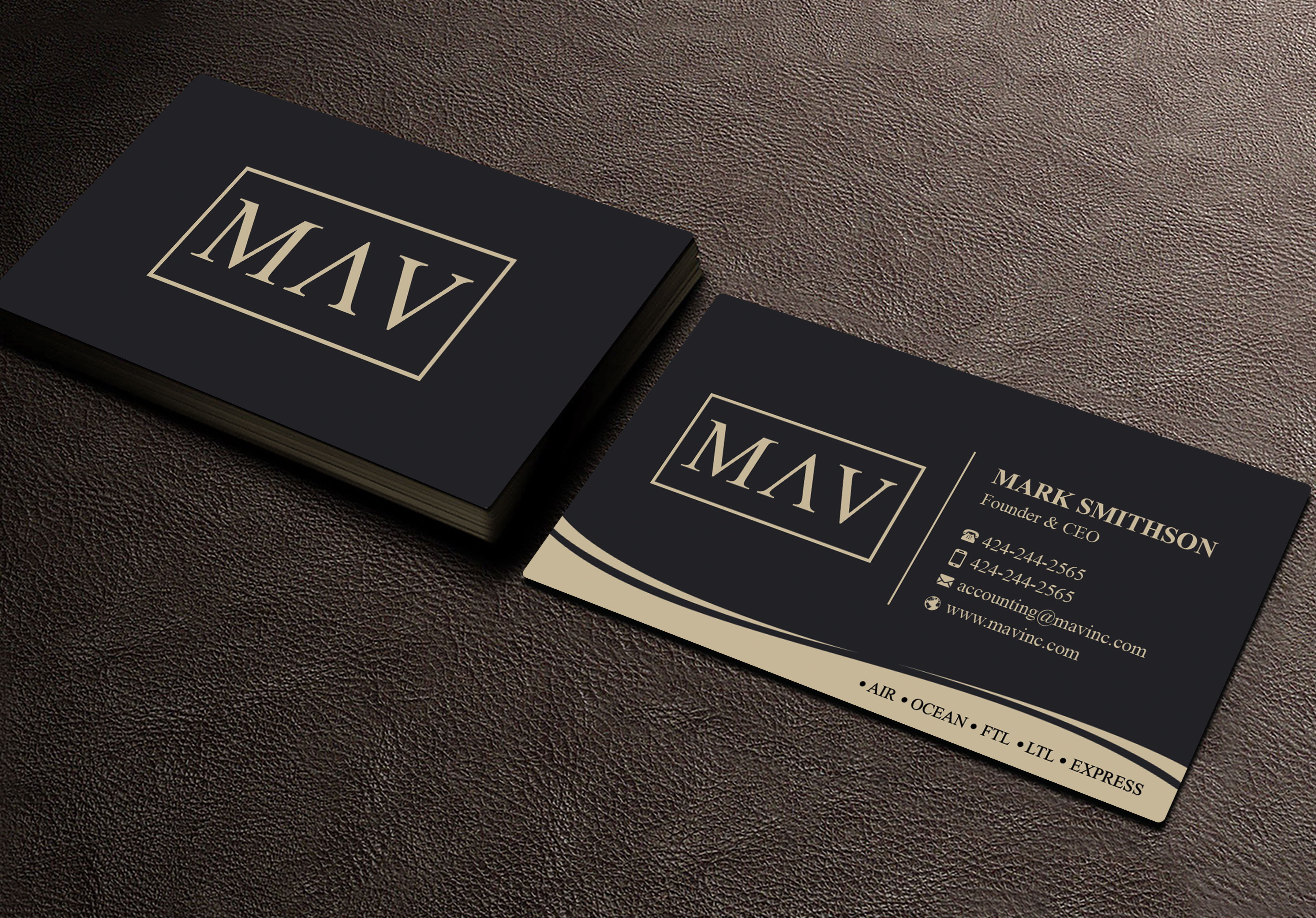 Business Card Design by Sabbir_2025 for this project | Design #36626530