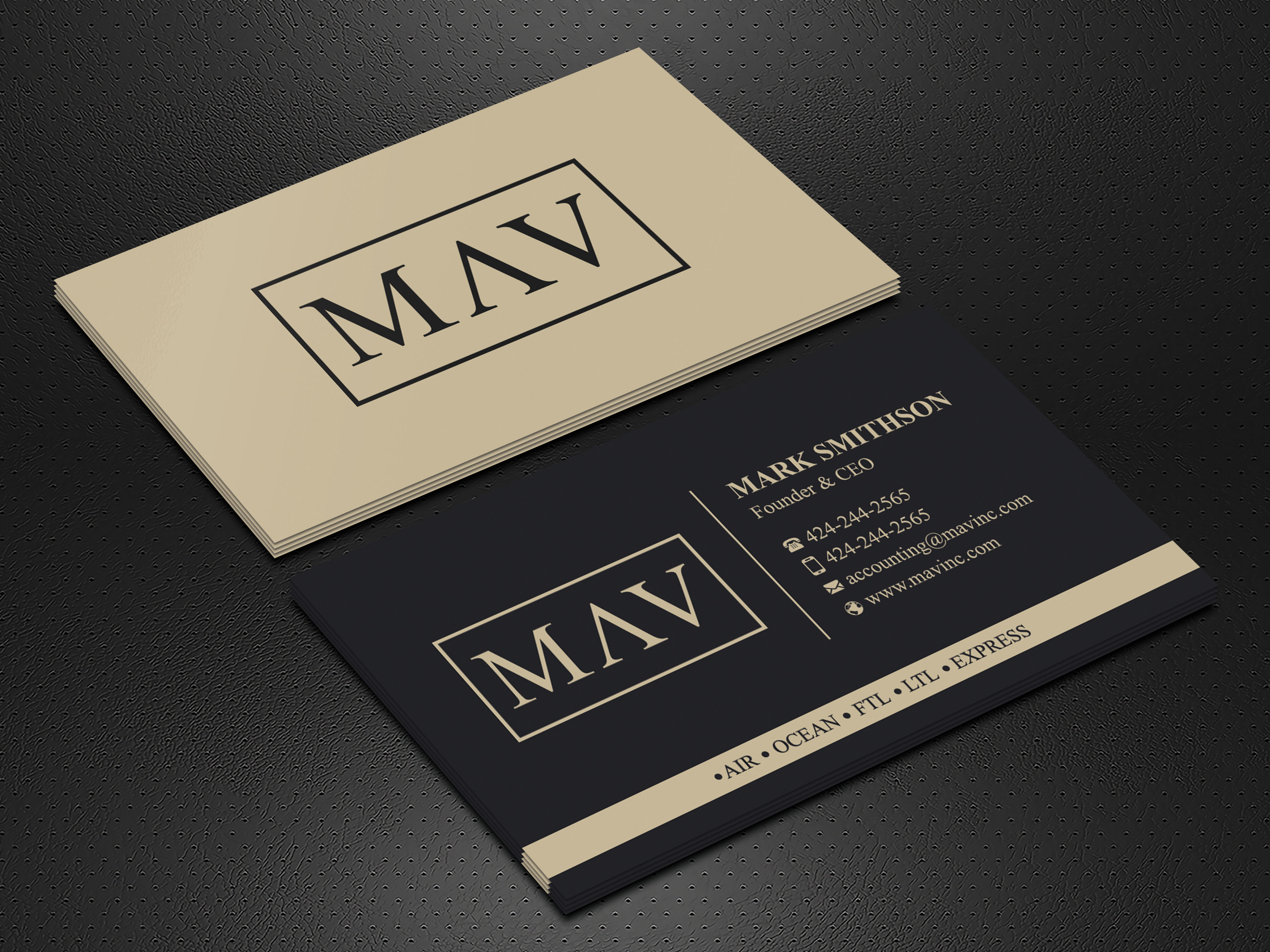 Business Card Design by Sabbir_2025 for this project | Design #36626653