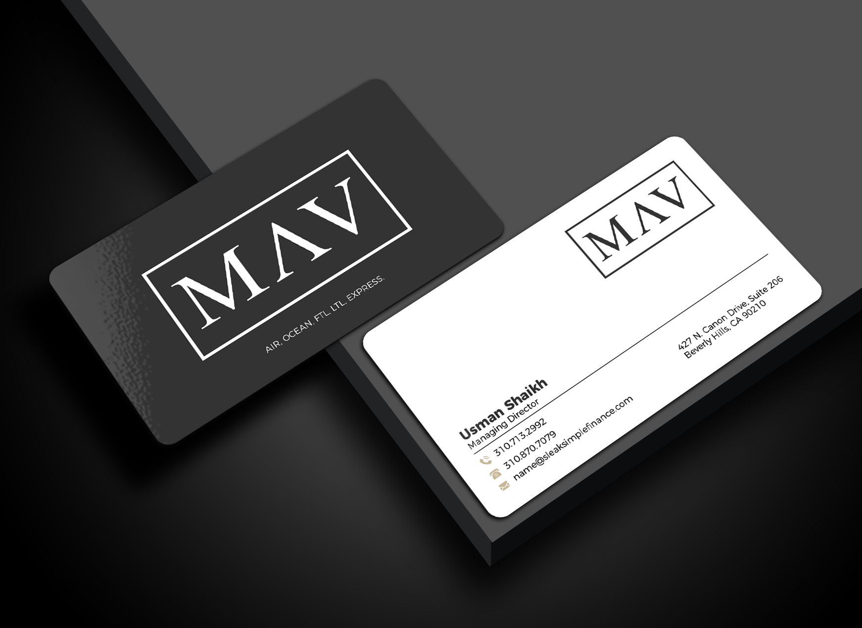 Business Card Design by Md. Abuhanifa for this project | Design #36619433
