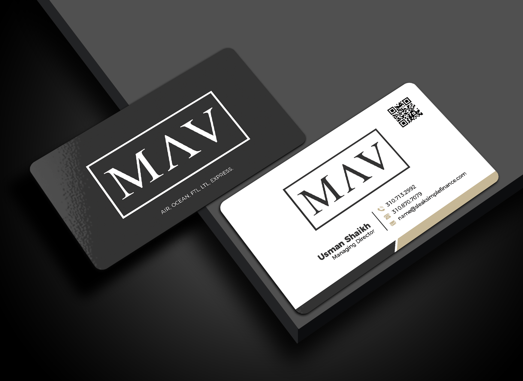 Business Card Design by Md. Abuhanifa for this project | Design #36619434