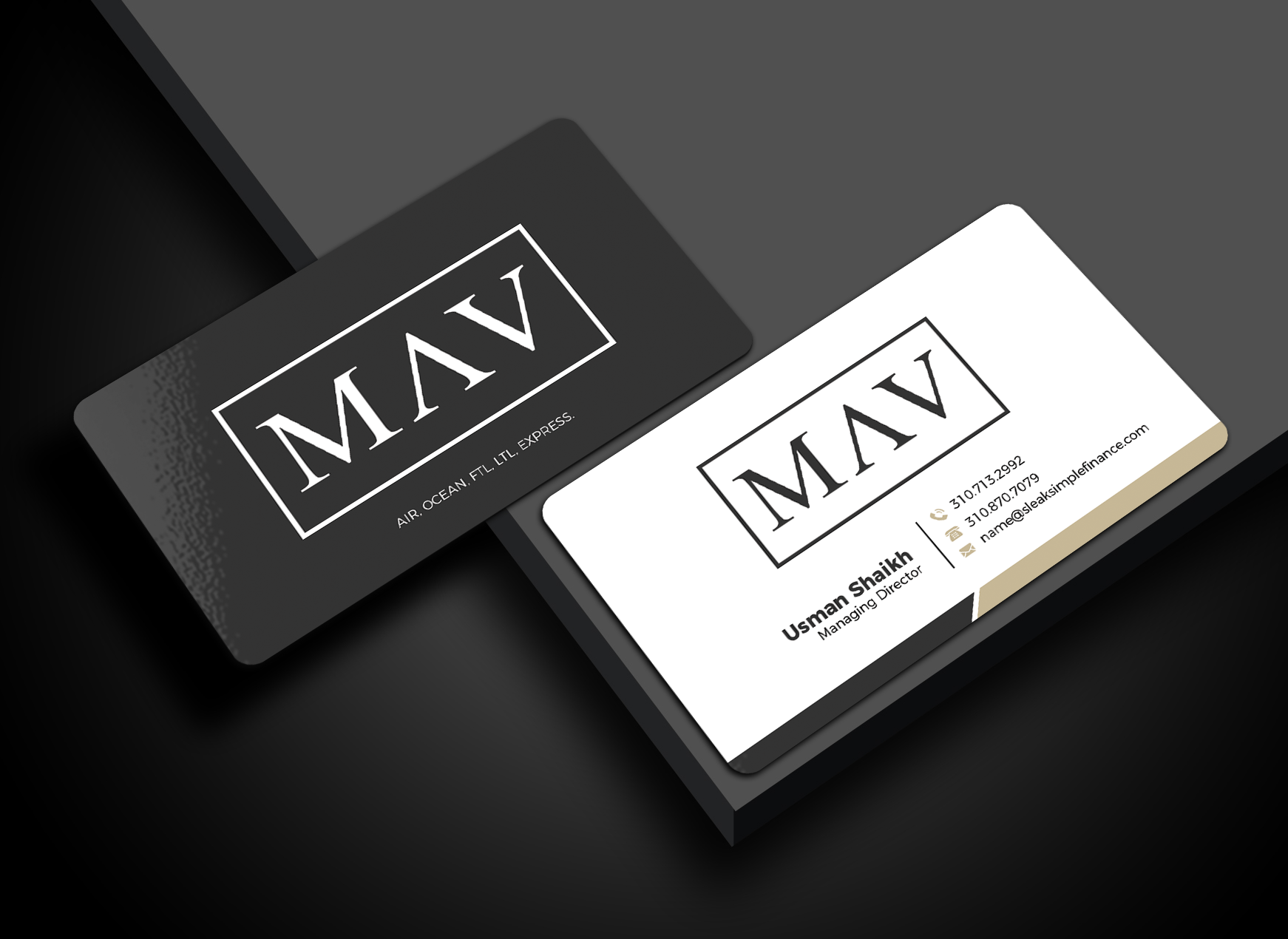Business Card Design by Md. Abuhanifa for this project | Design #36619435