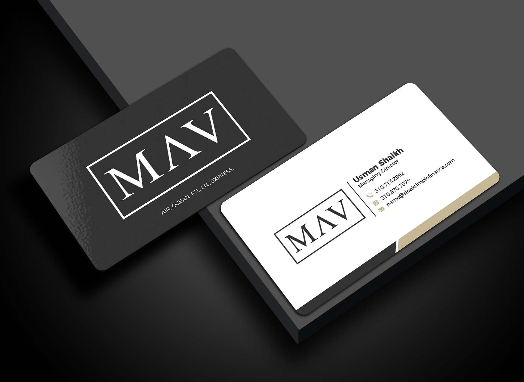 Business Card Design by Md. Abuhanifa for this project | Design #36619436