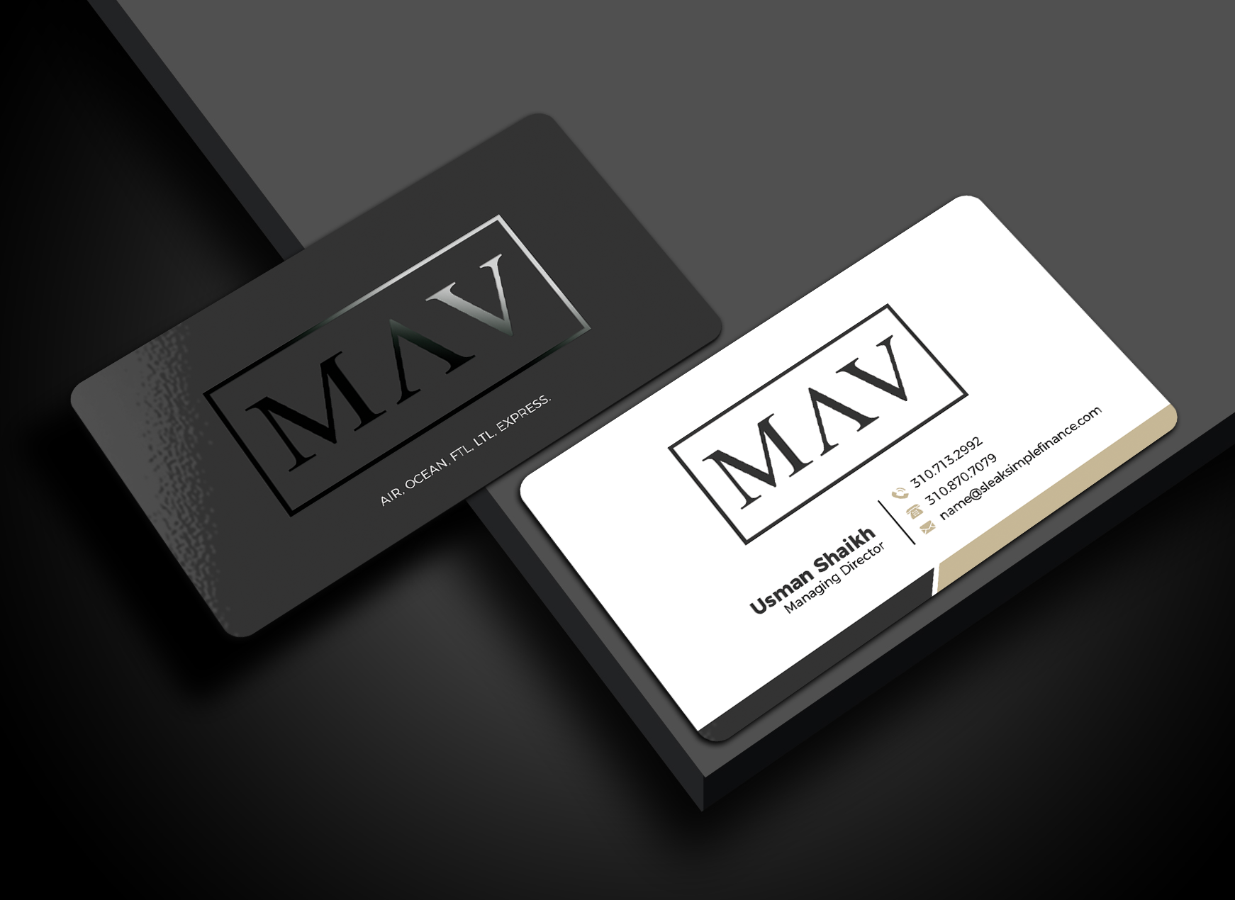 Business Card Design by Md. Abuhanifa for this project | Design #36619493