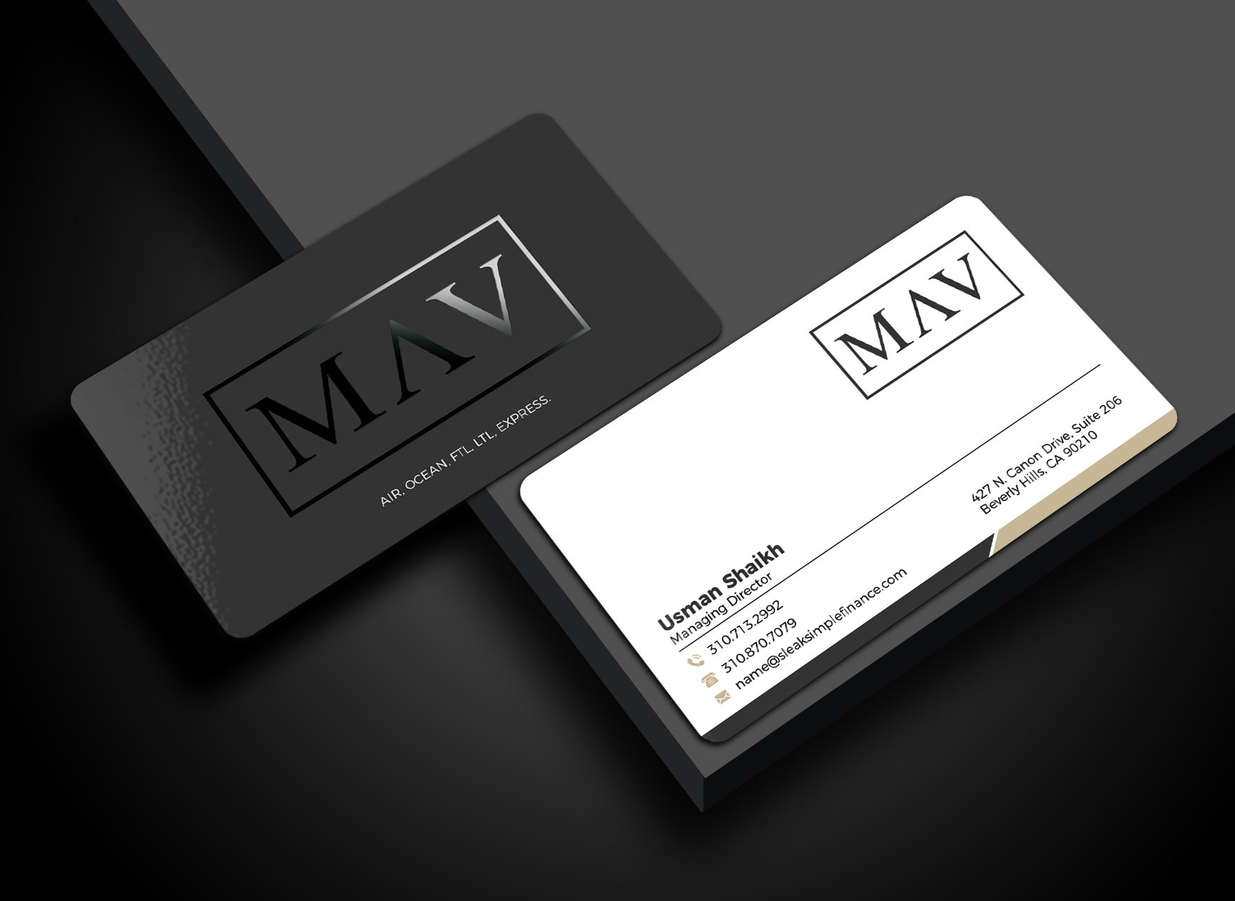 Business Card Design by Md. Abuhanifa for this project | Design #36619494