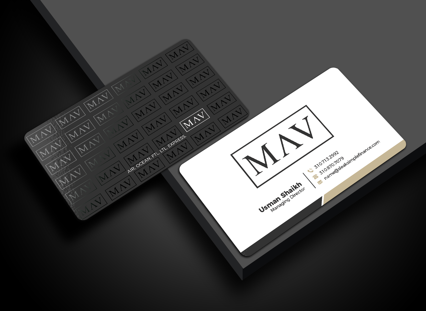 Business Card Design by Md. Abuhanifa for this project | Design #36619543