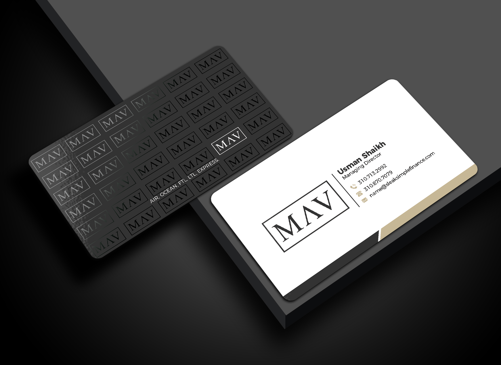 Business Card Design by Md. Abuhanifa for this project | Design #36619545