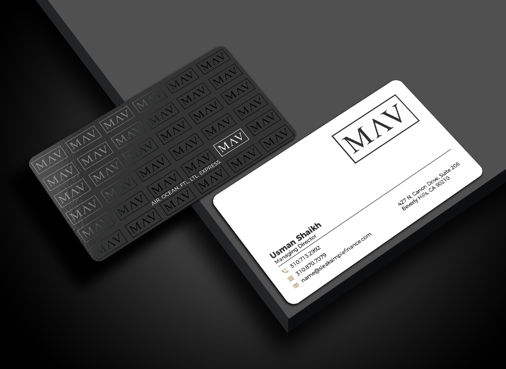 Business Card Design by Md. Abuhanifa for this project | Design #36619549