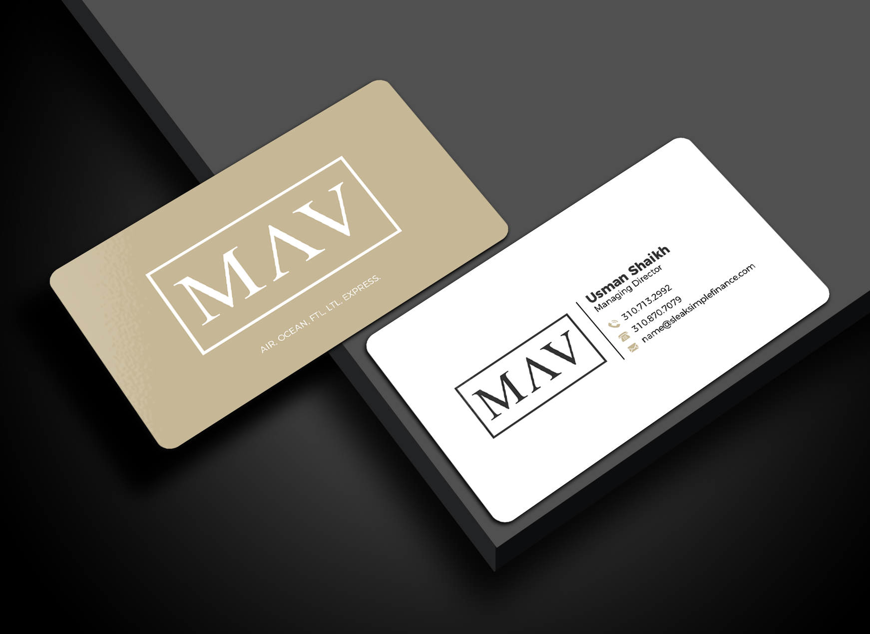 Business Card Design by Md. Abuhanifa for this project | Design #36619667