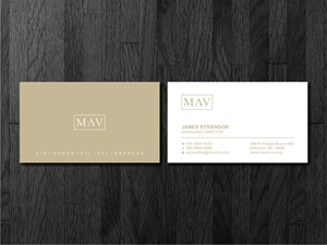 Business Card Design by Atvento Graphics for this project | Design: #36619199